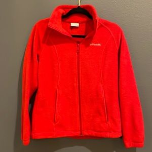 Columbia Evening Jacket size Small color Red.
